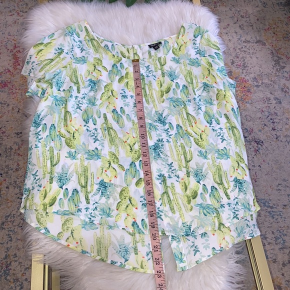 Torrid Cactus Blouse Size 00 - Picture 8 of 16